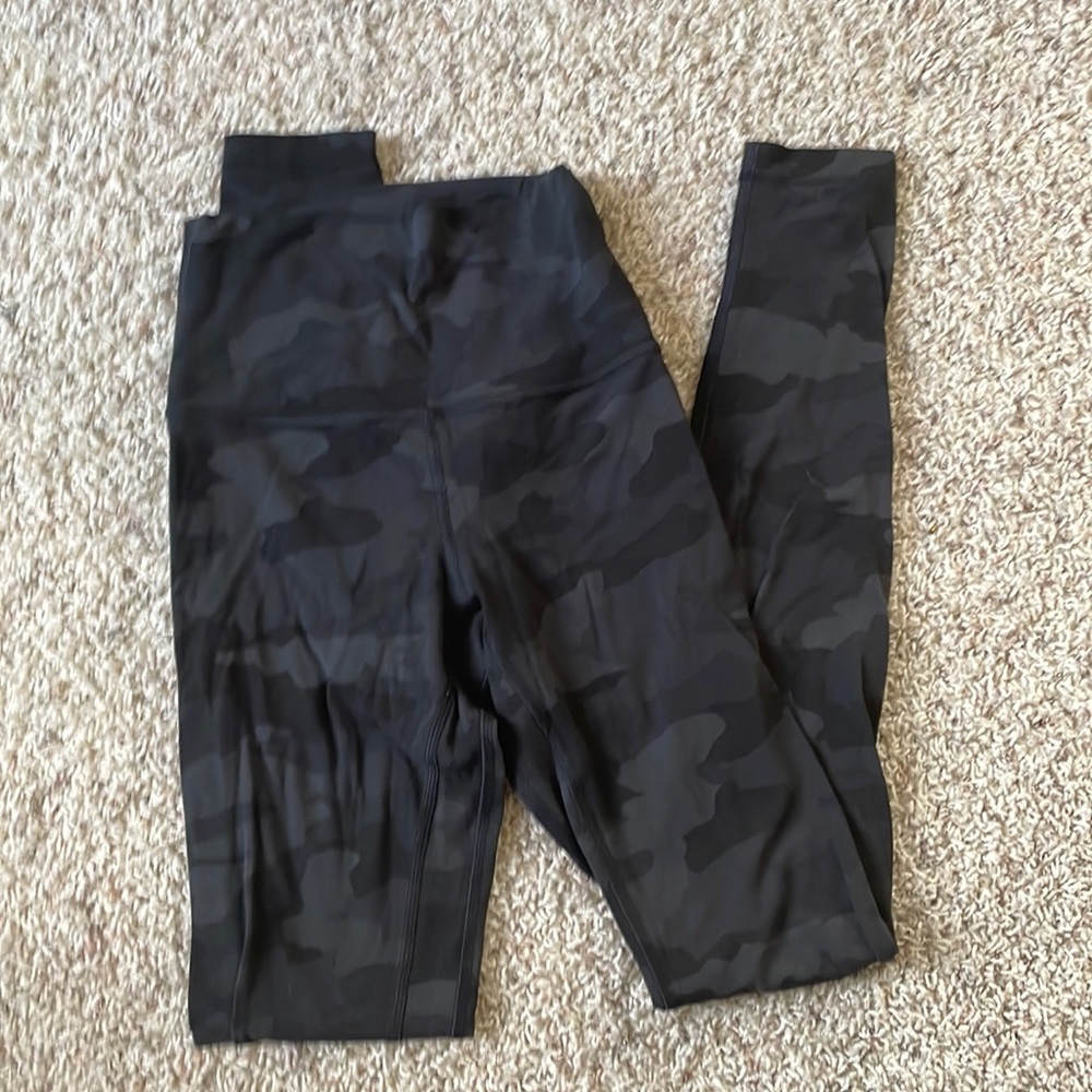 Lululemon Camo Align Leggings Size 2